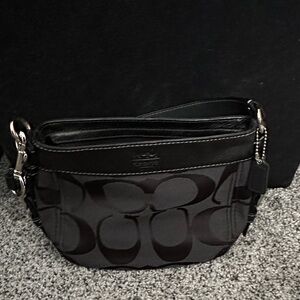 Coach Black shoulder Bag